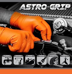 SAS Safety® Astro-Grip® Powder-Free Exam Grade Nitrile Gloves (1000/Case)