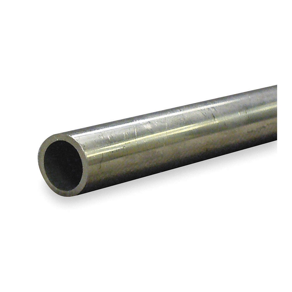 GRAINGER APPROVED Tubing,Seamless,1 1/2 In,6 ft,316 SS 3ACL2