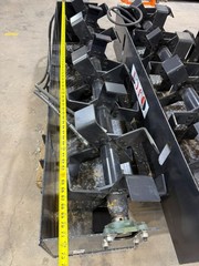 72″ Skid Steer Rotary Tiller Hydraulic Roto-Tiller Quick Attach Not Mini