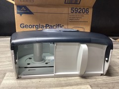 Georgia-Pacific 59206 Two-Roll Bathroom Tissue Dispenser #109A155PR2