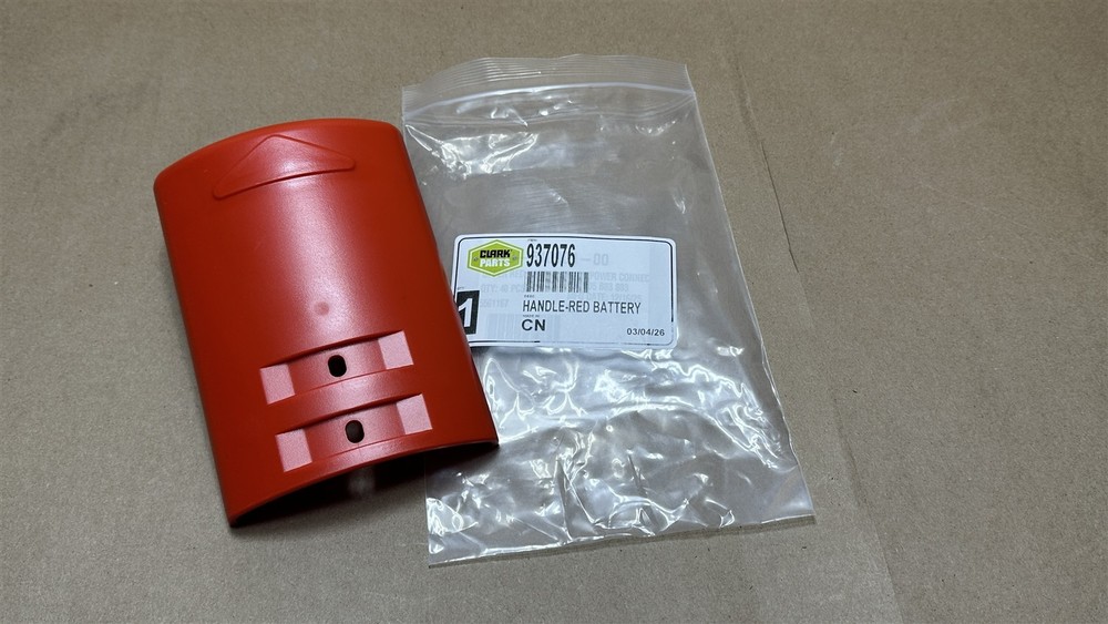 Genuine OEM Clark 937076 Red Emergency Battery Disconnect Plug Pull Handle