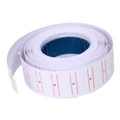 40 Rolls 600 Price Label Paper Tag Sticker MX-5500 Labeller Gun White Red Line