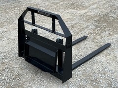 48″ 2,200 Pound Pallet Forks Attachment Fits Mini Skid Steer Toro Dingo Kubota
