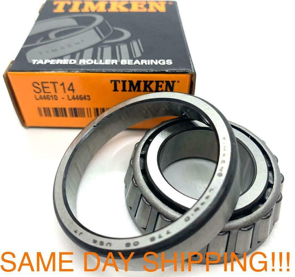 TIMKEN L44643/L44610 TAPERED ROLLER BEARING SET14 25.40×50.29×14.22 mm