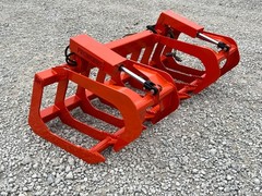 72″ Dual Cylinder Root Grapple Bucket Attachment Fits Kubota Kioti Quick Attach