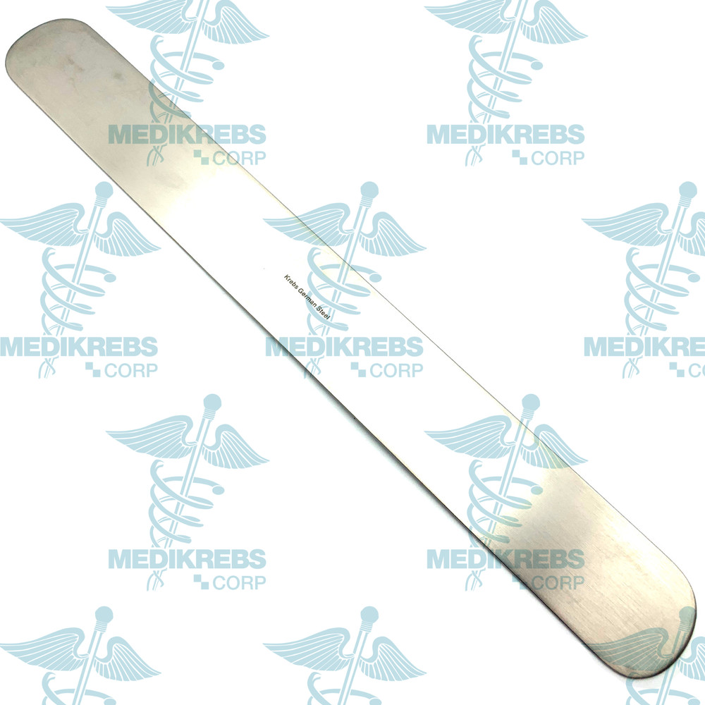 Abdominal Spatula Malleable 40 mm x 33 cm O.R. Grade General Surgery Instruments