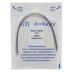 Dental Orthodontic NiTi Arch Wire Round Rectangular Archwire Ovoid Natural Form