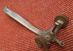 Brick Mortar Rake tool Goldblatt Skate Wheel Joint Raker Tool Bricklayer Masonry