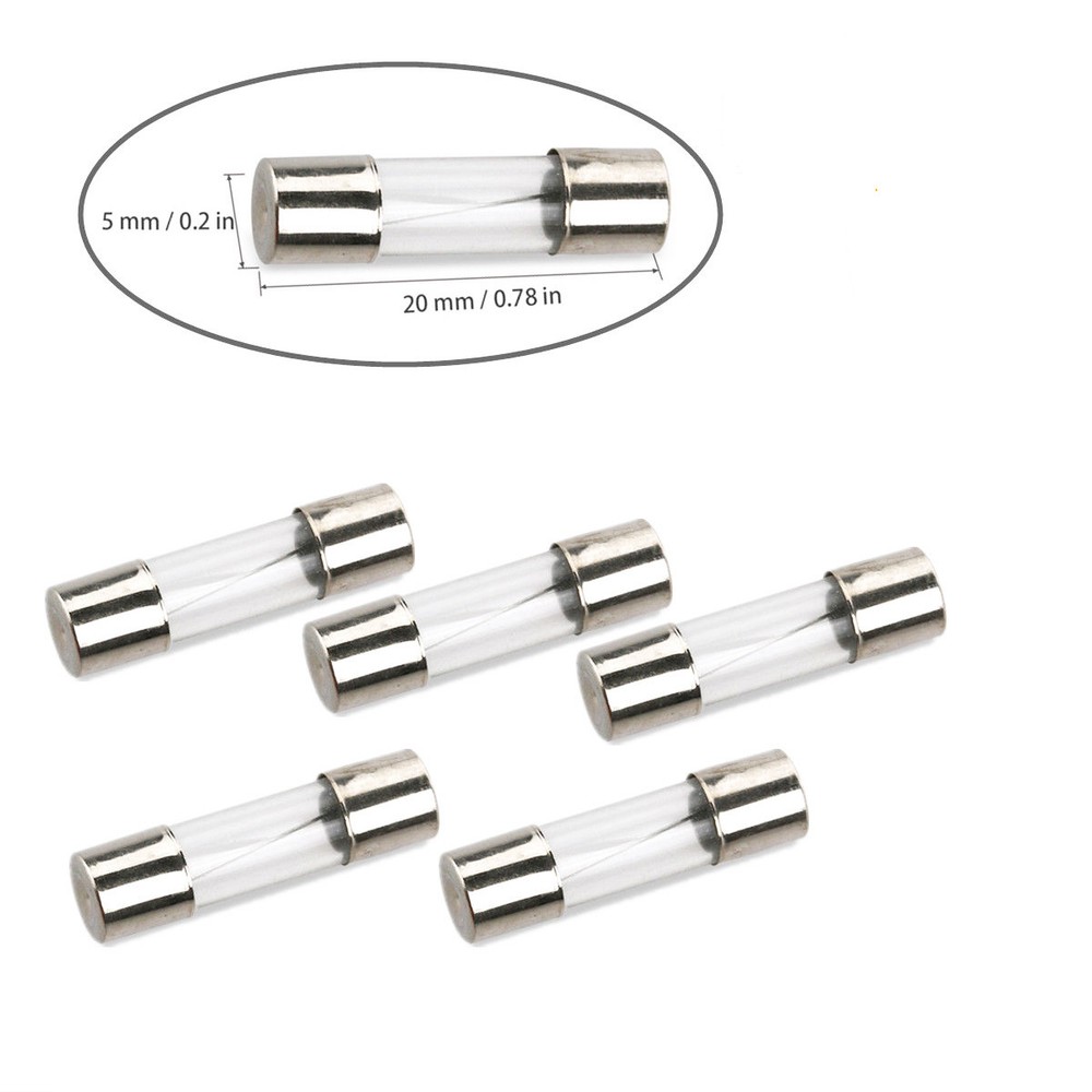5Pcs F3.15AL250V 3.15A FAST Blow Fuse 5x20mm Fast Acting Fuse 3.15amp 250V