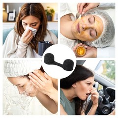 50 Pieces Nose Filter Disposable Nose Plug Dust Sponge Bulk Filters Breathing