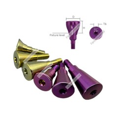 Dental Healing Abutment Cap RC NC Titanium Fit Straumann ITI BLT Regular Narrow