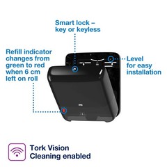 Tork Matic Paper Hand Towel Roll Natural H1 (6 Rolls) and Tork Matic Paper To…