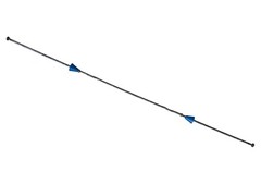 Sandbaggy 16″ x 8 ¼” Standard Snap Ties For Concrete Forms (Long End)