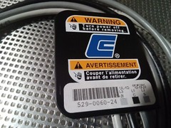 Copeland, 529-0060-24, Power Cable, w/ Molded Plug, Sbwh-dd40-bb.yy