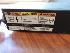 Verteq / Advanced Energy 3156023-000 K 420W 160V 540-650KHz RF Power Amplifier