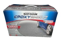 Rust Oleum Epoxy Shield Garage Floor Coating Gray 2 Part Durable Paint Kit