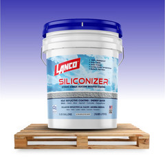 Free Shipping Authentic Lanco Siliconizer Roof Sealer 5 Gal White No Import Fee