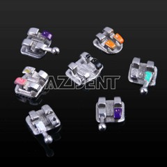 Dental Orthodontic Brackets Braces Metal MIM Mini Roth/MBT 018/022