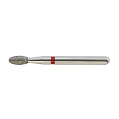 Multi-Use Diamond Burs FG 379/018F Egg Football Burr Fine Grit Red Friction Grip