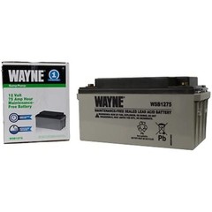 WAYNE WSB1275-75Ah Maintenance-Free Battery – Recommended for Wayne ESP25n,