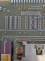 INTERSIL Single Chip Universal Counter Evaluation Kit ICM7226A – In Box W/Manual