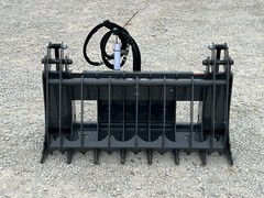 Berlon 56″ Mini Root Rake Brush Grapple Fits Mini Skid Steer Toro Kubota SCL USA