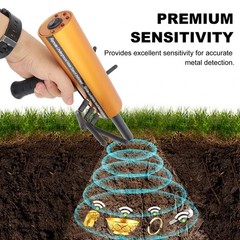AKS Remote Underground Metal Search Instrument for Copper, Silver, Gold OPEN BOX