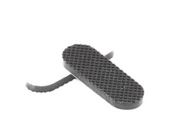 1/2″ x 1-1/2″ Peel & Stick Oval Rubber Feet Waffle Grip Audio Repair Pads