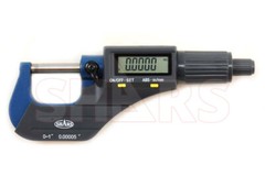 SHARS 0-1″ 0.00005″ Digital Electronic Outside Micrometer Carbide Tip 0-25mm P]