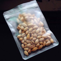 Matte Clear Plastic for Zip Reclosable Poly Lock Jewelry Bags Food Grade Pouches