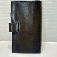 Gillio Slim Appunto Dark Brown Fits Hobonichi Weeks READ