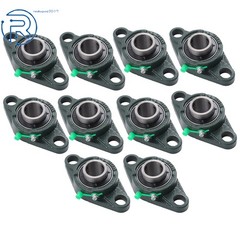 10 Pack UCFL205-16 Pillow Block Flange Bearing 2 Bolt Solid Base 1″ Bore US