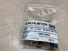 Lot Of 10 SCHURTER 0856.9852 Basic Snap Action Switches IP40 5A 125VAC 3A 250VAC
