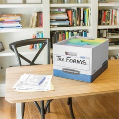 Bankers Box 0724303 R-Kive Storage Box, 12 x 10 x 15, Letter/Legal White