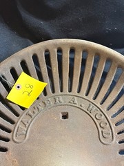 #28 CAST IRON Tractor Implement Seat WALTER A WOOD Hoosick Falls New York USA