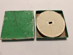 Vintage Bacharach Tempscribe 14-0075 Circular Temperature Charts Full