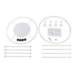 Round Garment Rack, Freestanding Hanging Rack, Clothes Store Display Rack