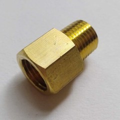 1/4″ NPT Female to 1/4 BSPT BSP Male Gauge Sensor Adapter Reducer M763