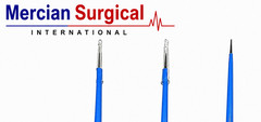 2PCS Bayonet Bipolar Forceps Set w/ 2 Cables US 2 Pin Non-Stick 22.5cm 0.5-2.0mm