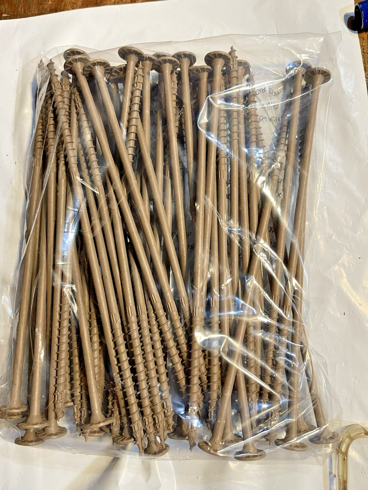50 Simpson Strong-Tie SDWS221000DB 10” Timber Structural Screws T40 Exterior