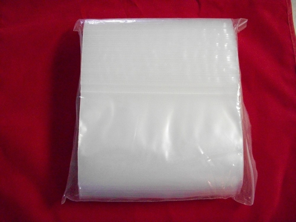 100 new zip lock worm bags REGULAR POLY for soft plastic baits 6″ x 4″ 4 MIL