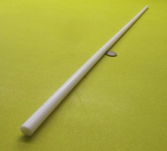Teflon PTFE Virgin White Rods (1/2) .500″ Diameter x 36″ Long