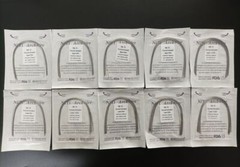 Dental Orthodontic Arcos Thermal Activated Niti Round Arch Wires Natural Form