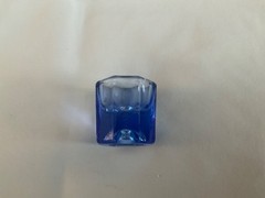 Cobalt Blue Vintage Dappen Dental, Manicure Dish Made In Japan
