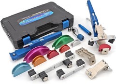 Professional-grade Tube Bender Kit with Cutter & Deburring Tool, Portable Design