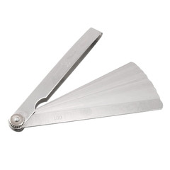 Uxcell 0.02 to 1Mm Thickness Gap Metric Filler Feeler Gauge 6″ Long
