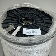 RIBBON FACTORY Woven 100% Polyester Copper Coated Pull Tape 5000′, 22 Gauge