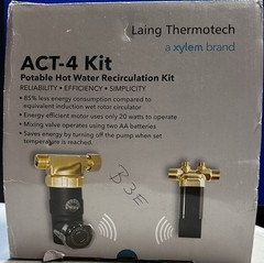 Xylem Laing Thermo ACT-4 Potable Hot Water Kit E Series Pump Paired Mixing Valve