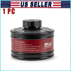 40mm Gas Mask Filters – Full Face Respirator Mask Cartridge for Organic Vapor