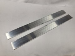 6061 Aluminum Flat Bar, 1/4″ x 1-1/2″ x 17″ long, Solid Stock, Plate, 2 pack